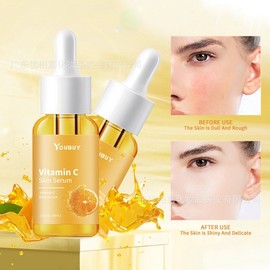 [Overseas] Sun Serum Cross Border Youbuy Vitamin C Serum Essence Elasticity Improvement Essence Softening Skin Elasticity Dog Free Size/1453 Vitamin C Serum Serum 8ea