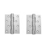 Polished Chrome Ball Bearing Hinges, Heavy Duty Steel Door Hinges