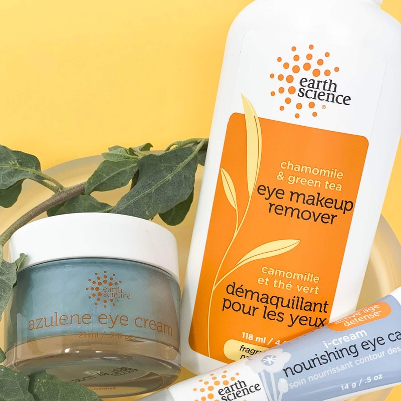 EARTH SCIENCE - Chamomile & Green Tea Natural Eye Makeup