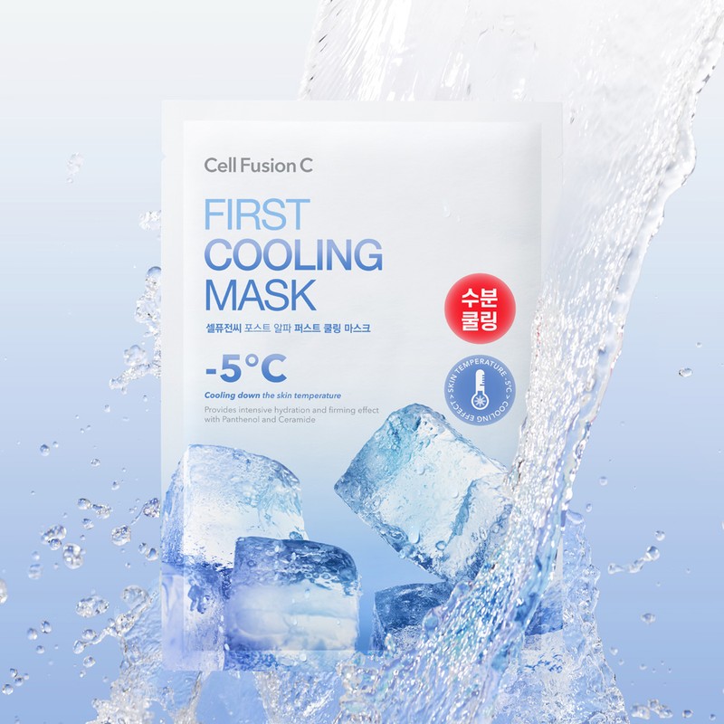 Cell Fusion C First Cooling Mask (5 sheets) + 10