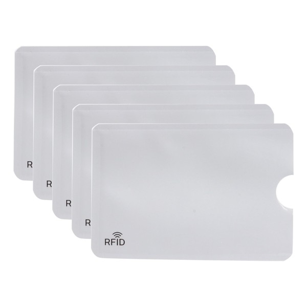 prendre PR-RFID11-WH IC Cards, Pack of 5, Anti-Interference, Anti-Magnetic, Anti-Skimming,