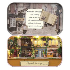 やのまん(Yanoman) ドールハウス ミニチュアット ロマンチックな街角