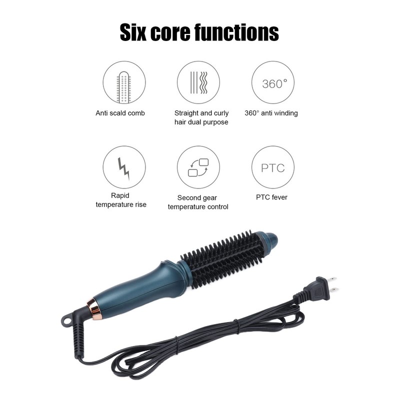 SatcOp Cepillo Rizador para Mujer, Rizador de Pelo Automático, Cepillo