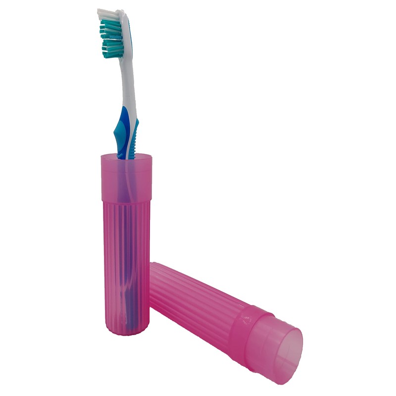 American Comb Toothbrush Holder (Pink)