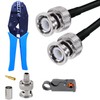 BNC Plug and Crimping Tool Set, Coaxial Crimping Tool with