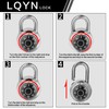 Combination Lock, LQYN Standard Dial Combination Lock, Pack of 12;