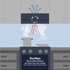 Broan-NuTone 413001 Non-Ducted Ductless Range Hood with Lights Exhaust Fan