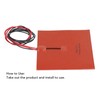 Silicone Heater Pad Heating Mat 180℃ 200x200mm 200W Accessory for