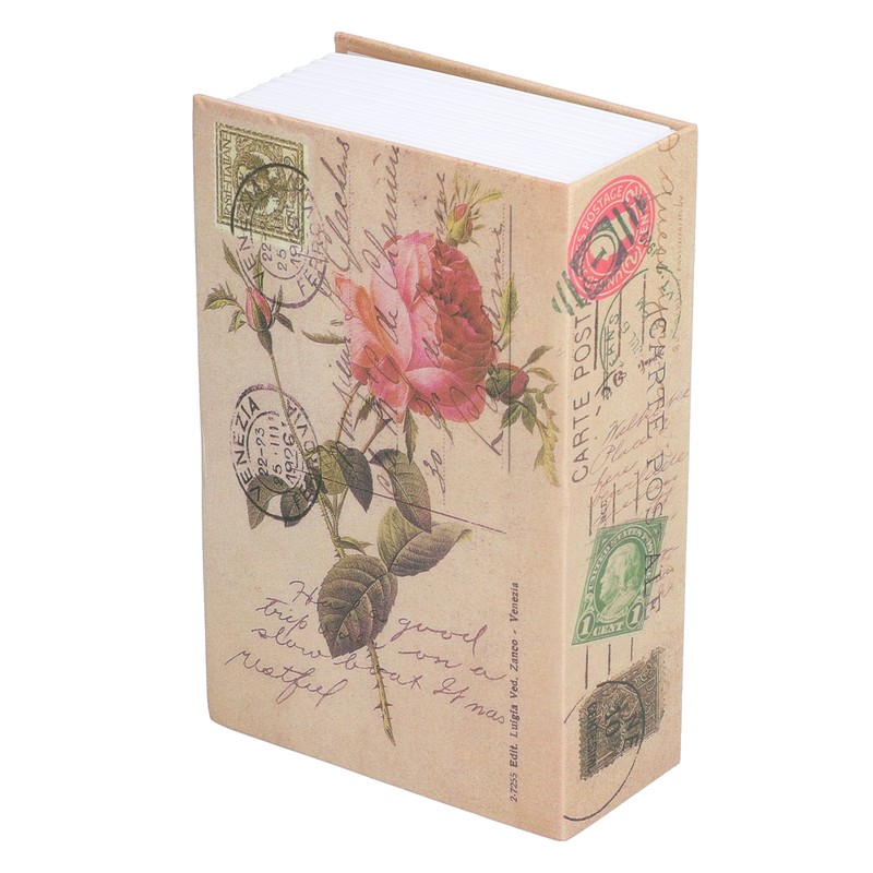 Mini Money Box with Stianless Steel Liner Simulation Book Shaped