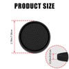 Car Cup Holder Coaster, 4PCS Universal Non-Slip Cup Holders Embedded