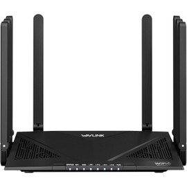 WAVLINK AX6000 Wi-Fi 6 Router, Dual Band, 2.5Gbps WAN, 4x1000Mbps LAN, Mesh/Router/AP/Repeater, OpenVPN/WireGuard, Parental Control, QoS