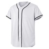 CUTHBERT Solid Baseball Jersey Shirt for Men and Women, Plain
