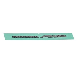 Subaru 2005-2009 Subaru Impreza Symmetrical AWD Rear Window Label New 91572FE040 WRX sti