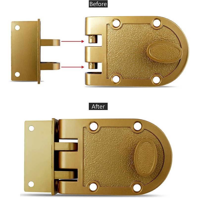 NU-SET Lock | Jimmy Proof Style Deadbolt Lock | Inter