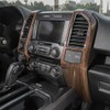 Voodonala Wood Grain Inner Accessories Conditioner Central Control Trim Kit