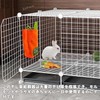 EsiFare Pasture Storage Rabbit, Cute, Fabric Grass Feeder, No Mess,