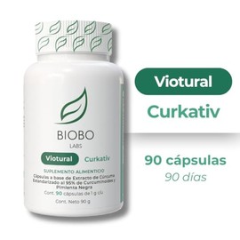 Viotural Curkativ, Suplemento Alimenticio, 90 Cápsulas