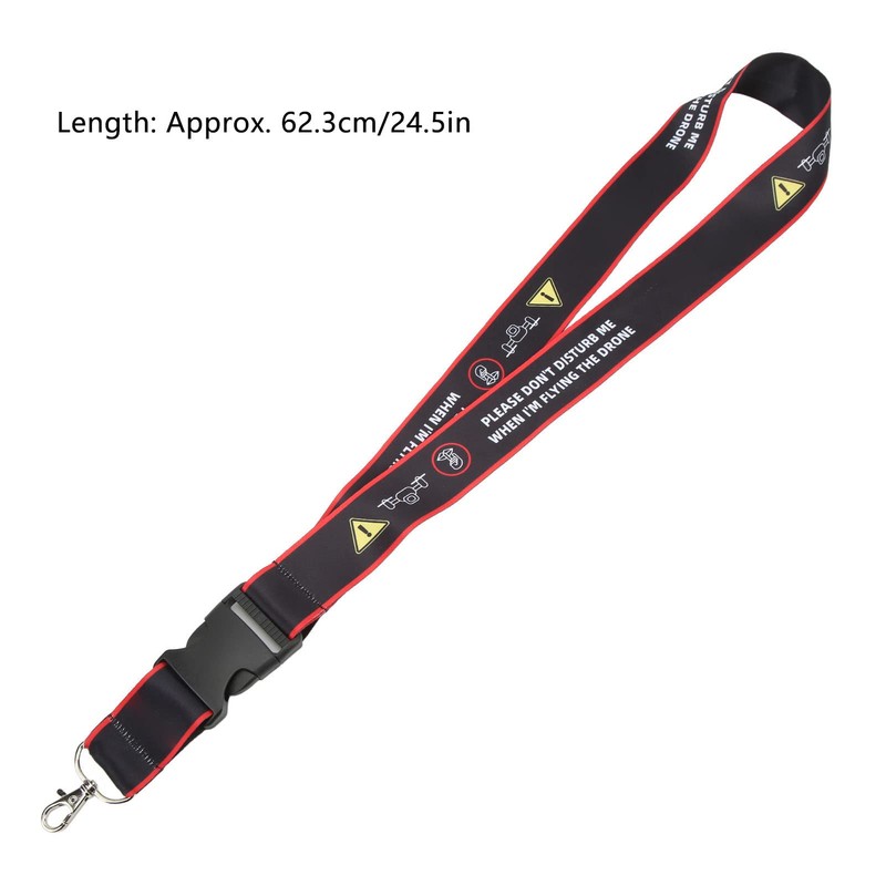Pasamer Remote Control Strap, 62.3 cm Nylon Warning Slogan Transmitter