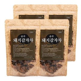 Tirang Tearang Domestic Pure Roasted Jerusalem Artichoke Tea 80g x 4 packs / 티랑 국내산 순수 볶은 돼지감자차 80g X 4봉
