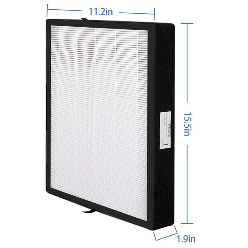 Breshair LP350 True HEPA Replacement Filter for LivePure Aspen Series