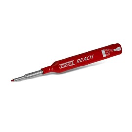 DIXON Industrial REACH- Deep Hole Permanent Marker, Red, 1-Count (14202)
