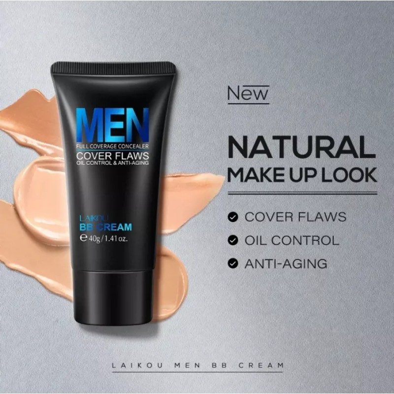 A&R Maquillaje Para Hombre Men Cover Flaws Anti-edad Anti-graso