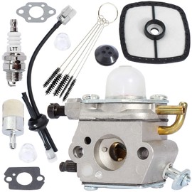 LIYYDS Carburetor Kit Compatible with Echo Part C1U-K68 ES-210 ES-211 PB-200 PB-201 Little Wonder 9555 Mantis Blower Shredder Vacuum A021000533 Shred 'N' Vac Handheld Blower Carb