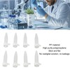 500pcs Microcentrifuge Tube Professional Clear Polypropylene 1.5ml Centrifuge Tube with