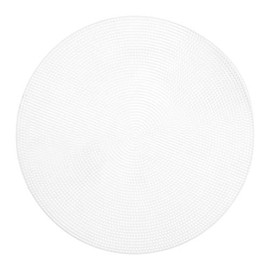 Cousin DIY 7 Count Plastic Stitching Canvas, 9" Round, White