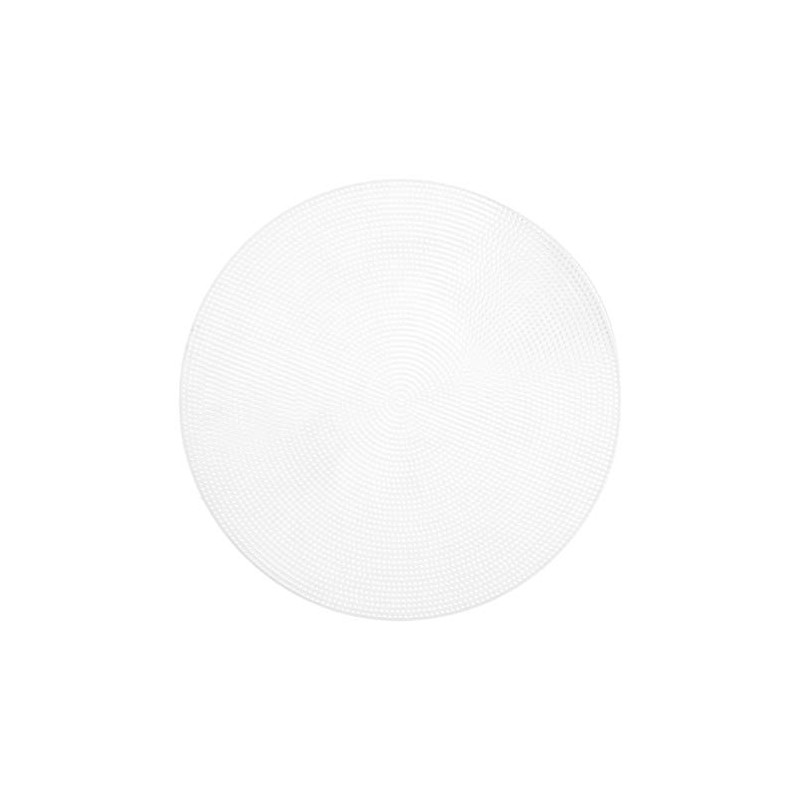 Cousin DIY 7 Count Plastic Stitching Canvas, 9" Round, White