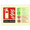 UK Safety Store PP.52Y-RP Sign, 1 x Photoluminescent Rigid Plastic Sign