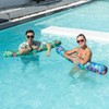 FindUWill 2 Pack Inflatable Swim Pool Noodles - Soft Fabric