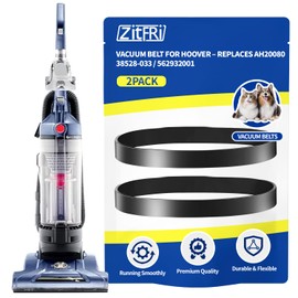 ZITFRI Vacuum Belt 562932001 Replacement for Hoover WindTunnel, Elite Rewind, T-Series Upright Vacuum Cleaner UH70100–UH70210, Replaces AH20080, 38528-033, 38528-058 – Flat Stretch Belt (2 Pack)
