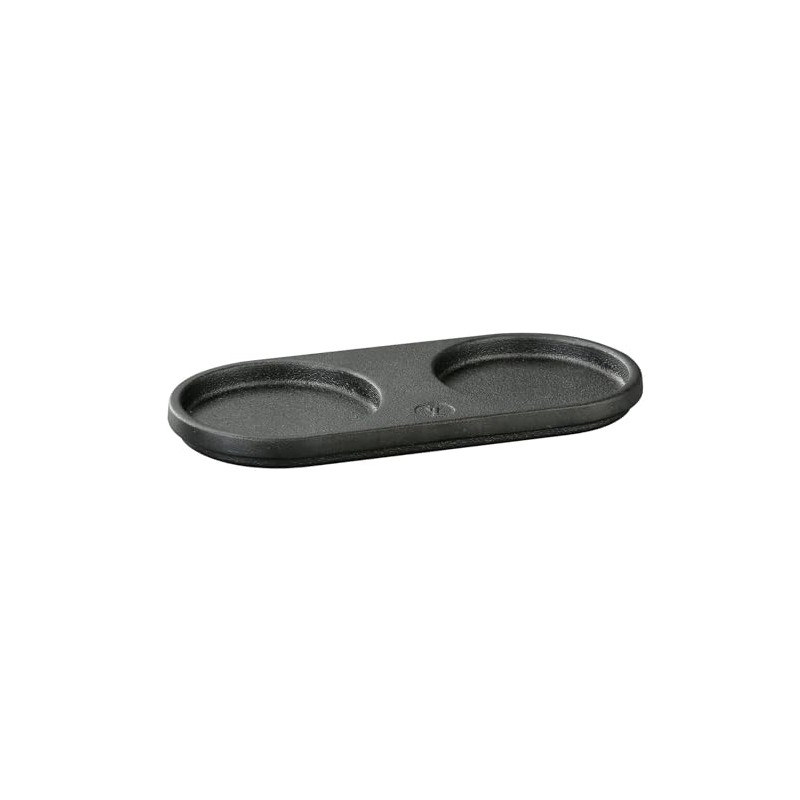 Zassenhaus Cast Iron Cruet for Storing Salt and Pepper Mill.
