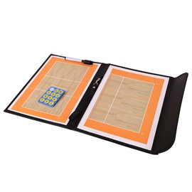 Kisangel Portapotty Dry Erase Clipboard Volleyball Clipboard Volleyball Whiteboard Volleyball Coaching Board Volleyball Dry Erase Board Tri-fold Magnetic Board Morphie Portable