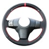 Kivnto DIY Stitching Carbon Fiber Steering Wheel Cover for Toyota