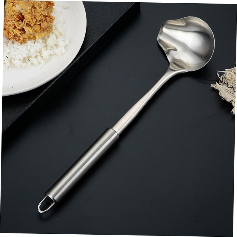 Zerodeko Mini Stainless Steel Ladle for Soup Gravy Spoon with