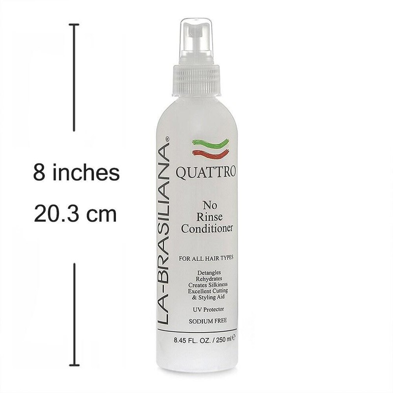 Brazilliana 라 브라질리아나 콰트로 노 린스 컨디셔너 8.45 fl.oz. La