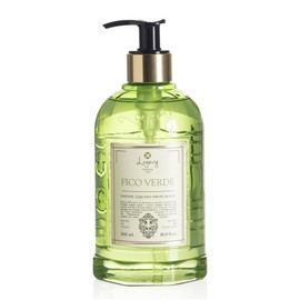 Logevy Fico Verde Liquid Hand Soap – Indulgent Green Fig Fragrance Made from the Best Skin-Friendly Ingredients Rich in Nutritional Properties for Hydrating and Soothing Action – 500ml