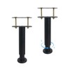 buccilly Adjustable Bed Support Legs, 7-12.6 Inches, Steel Center Support
