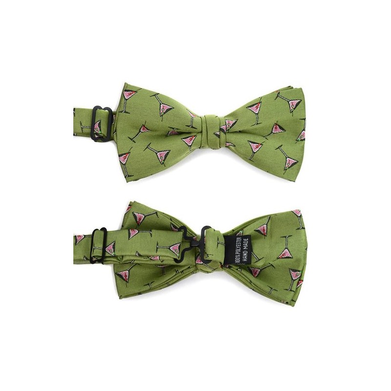 Black Cocktail Bow Tie Bow Tie [Simple Wearing Type] bd174