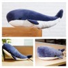 LALA HOME Large Blue Whale Stuffed Animal Giant Hugging Soft