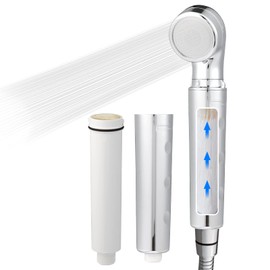 Safe Water Products Legionela Shower Head Filter High Pressure Water Softer Filter Removed 99.99999% of Harmful Substance(Plus chrome)