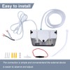 Mini Split Condensate Pump, AC Hvac Silent Condensate Pump, 100-240V,