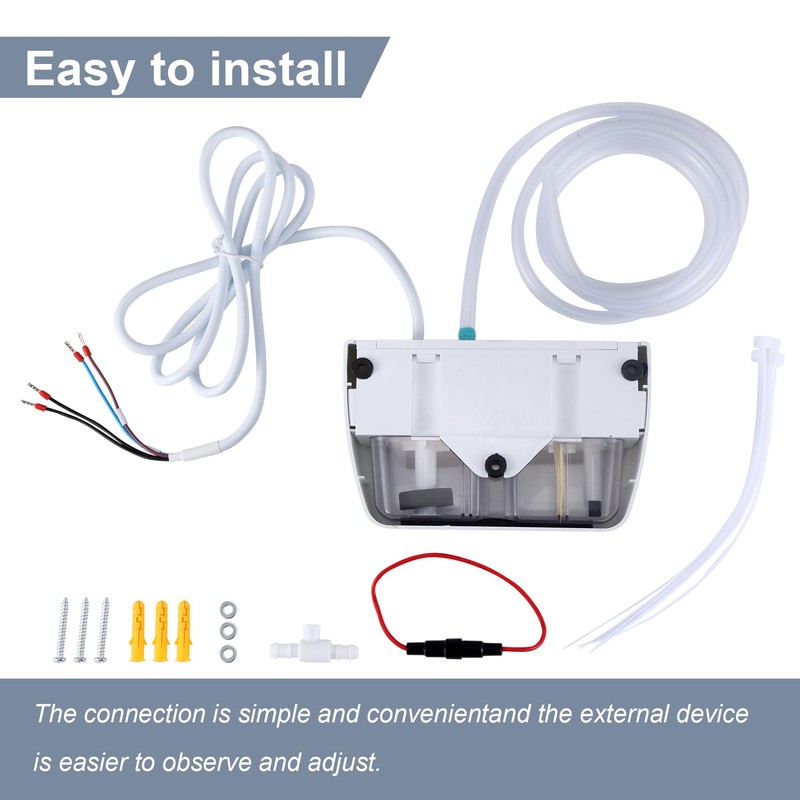 Mini Split Condensate Pump, AC Hvac Silent Condensate Pump, 100-240V,