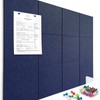 Cork Boards for Walls 48" x 36" Felt Board Alternative,