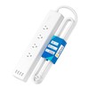 meross Smart Plug Power Strip, WiFi Flat Outlet 15A Compatible