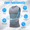 Ronronner 2 Pieces 2024 Ionic Shaping Vest, Ionic Shaping Men's