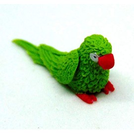 Tumdee Miniatures Miniature Modelling Clay Parrot Miniature Bird Accessories P2