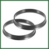 Motoforti 70.1mm to 66.1mm Universal Car Hub Centric Rings Black